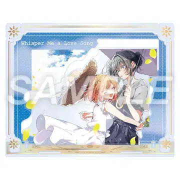 코믹 백합희전 아크릴 디오라마 타케시마 에쿠 속삭이듯 사랑을 노래하다