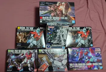 건담 프라모델 묶음 판매 7체 ( 낱개 판매 불가 )