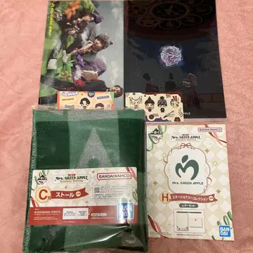 미세스 제일복권 스톨 클리어 파일 레터 세트 4점 세트