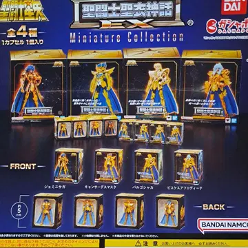 세인트 세이야 세인트 클로스 미스 신화 미니어처 전 4종 가챠 피규어