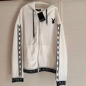 PLAYBOY 풀 지퍼 후드티