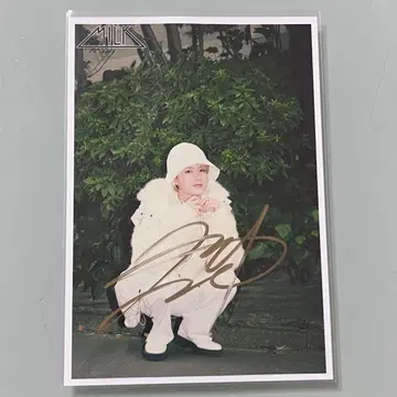 M!LK 야마나카 유타로 사인 포함 브로마이드 생탄 2022