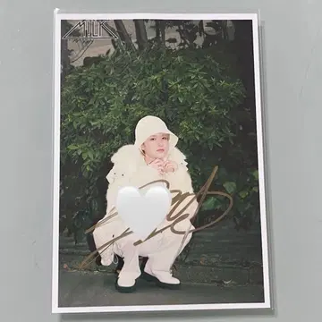 M!LK 야마나카 유타로 사인 포함 브로마이드 생탄 2022