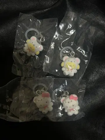 산리오 캐릭터즈 메지루시 액세서리 헬로키티 폼폼푸딩