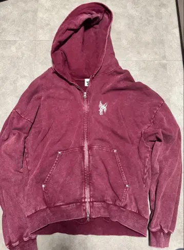 Stan 집업 후드티 나비 디자인