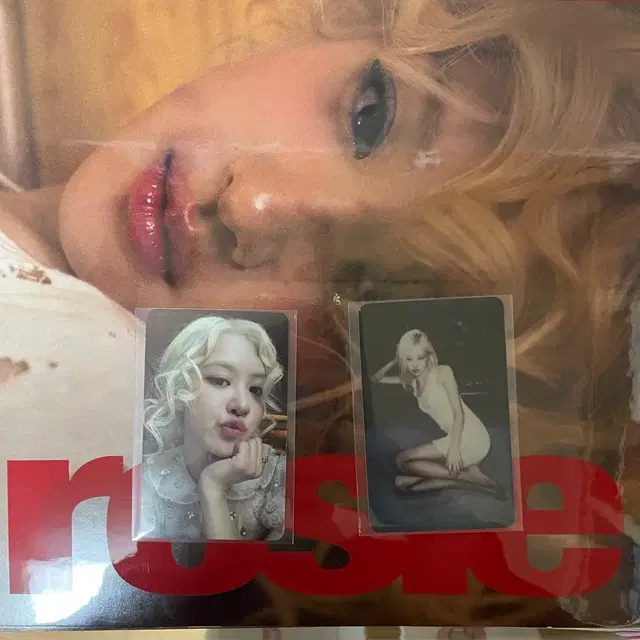 로제 앨범 kr exlusive ver.