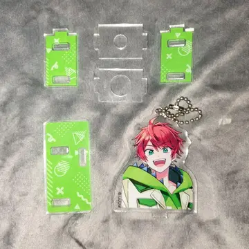 컬러풀 피치 북오프 아크릴 스탠드 쟈파파