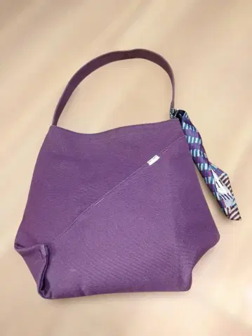 SOUSOU 퍼플 토트백