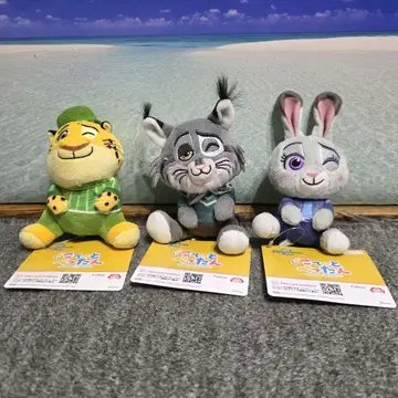 주토피아2 코텟토 펫탄 마스코트 전종 세트