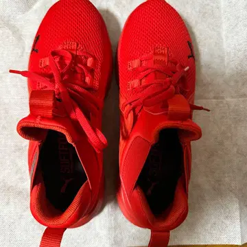 PUMA 스포츠 슈즈 레드 컨디션 최상