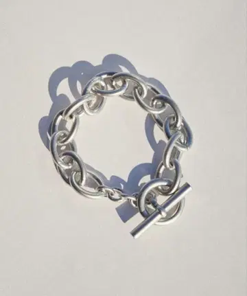 컨디션 최상 PUBLIC TOKYO 실버 체인 팔찌