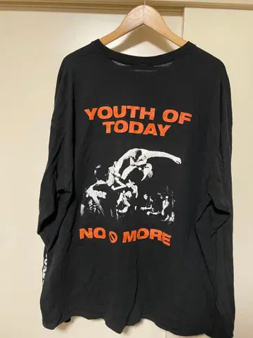 YOUTH OF TODAY 롱티 2XL 블랙