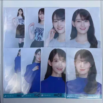 경질 노기자카46 마츠오 미유 언더 라이브 T셔츠 니트 롱 데님 스커트!