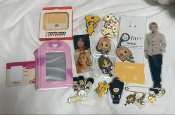 twice 지효 키링 아크릴 스탠드 세트