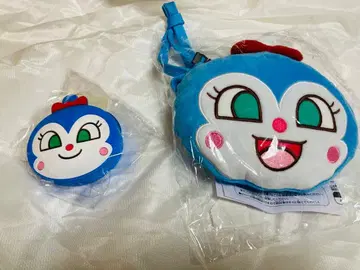 미사용 새상품 코킨짱 실리콘 파우치 복슬복슬 미니백 세트