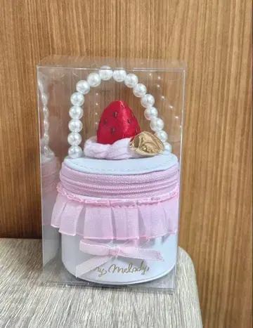 [ 익명 배송 ] 헬로키티 액세서리 케이스 딸기 휘핑 케이크 키티