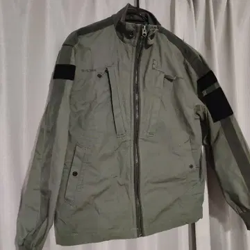 지스타 로우 밀리터리 자켓 올리브 그린