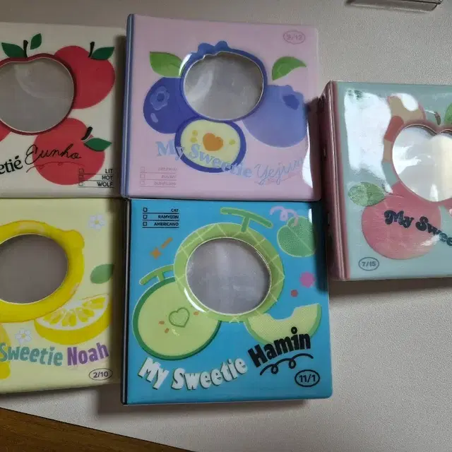 플레이브 생킷 포카앨범 5개일괄