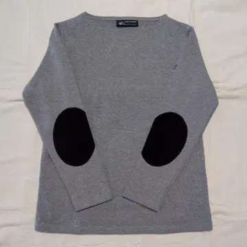 SAINT JAMES 긴팔 엘보 배치 티셔츠