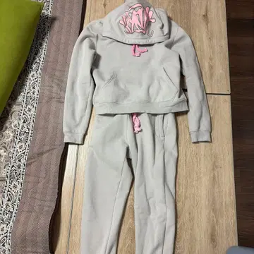 정품 Syna world 시나월드 셋업 그레이 핑크 size S