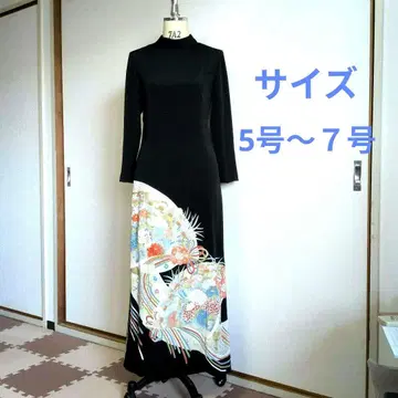 전통 예복 기모노 리메이크 A라인 원피스 하레의 날 결혼식 발표회 파티