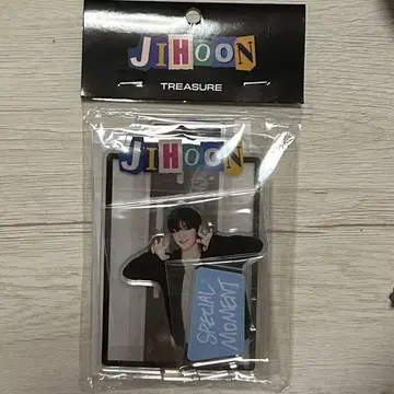 Treasure 지훈 specialmoment 트레이딩 카드 스탠드