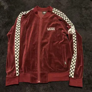 VANS 반스 트랙 자켓 벨로아 s