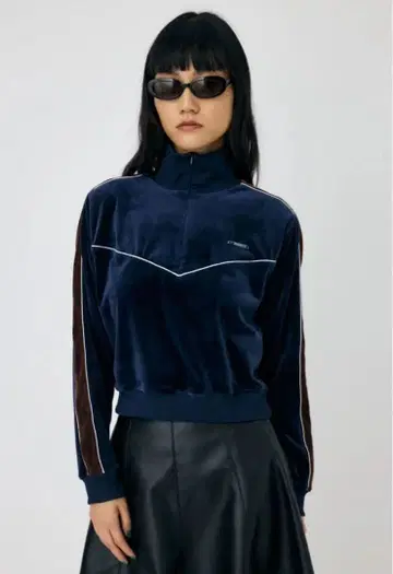 moussy 지퍼 벨로아 트레이닝복