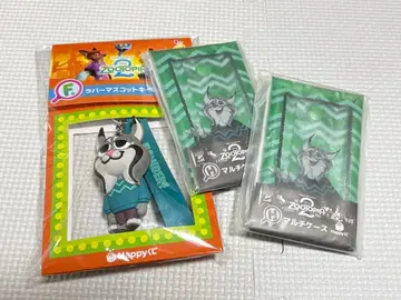 해피 복권 주토피아2 마스코트 멀티 케이스 파우버드 3종 세트