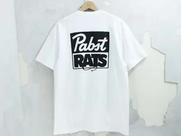 새상품 RATS Pabst Blue Ribbon HCS 한정판 T셔츠