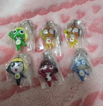 (낱개 판매 x) 개구리 중사 케로로 마스코트&구미입니다! 6개