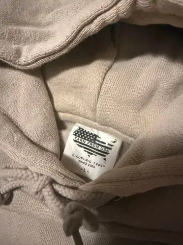 us cotton 후드 부착 후드티