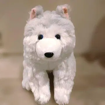 축 늘어지는 복슬복슬 시베리안 허스키 JB 시베르 강아지 봉제 인형
