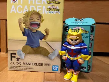나의 히어로 아카데미아 제일복권 토시노리 + 올마이트 지로리 피규어 세트