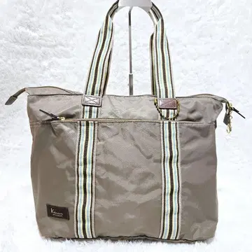 카나나 프로젝트 나일론 토트백 대용량 경량 스트라이프 핸들