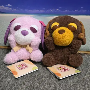 오챠이누 히요코피요코 봉제 인형 2체 세트