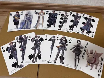 혼조 라이타 전시회 센조노 발키리 대형 트럼프 카드