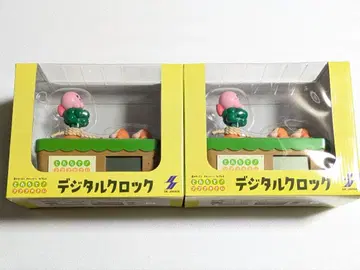 별의 커비 갓 수확! 푸푸푸 채소 디지털 시계 2개 세트 남코 한정판