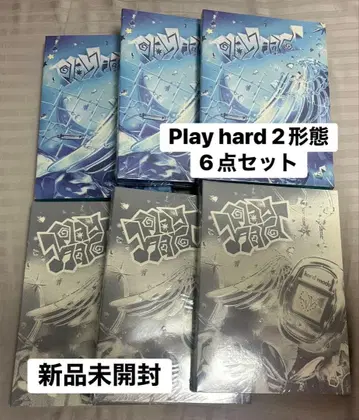 TWS Play hard 2 형태 6세트 미개봉 새상품