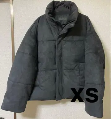 CLEL 스웨이드 다운 자켓 [ XS ] 블랙