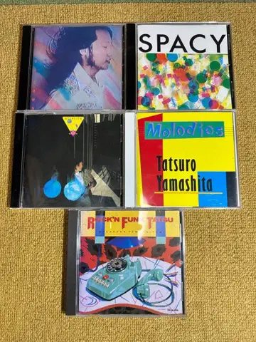 야마시타 타츠로 CD 5장 세트