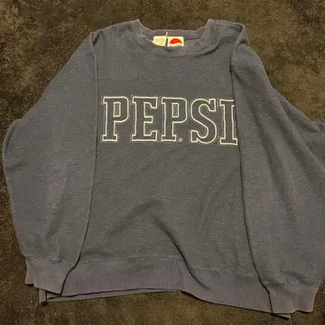 PEPSI 네이비 맨투맨 펩시 M 90s