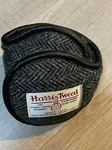 Harris Tweed 트위드 귀도리 그레이 계열