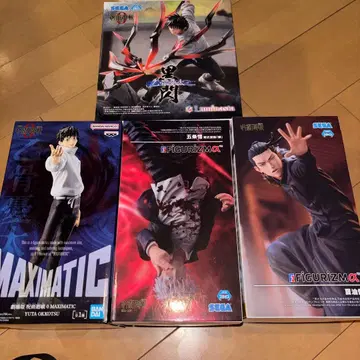 주술회전 피규어 4체 세트