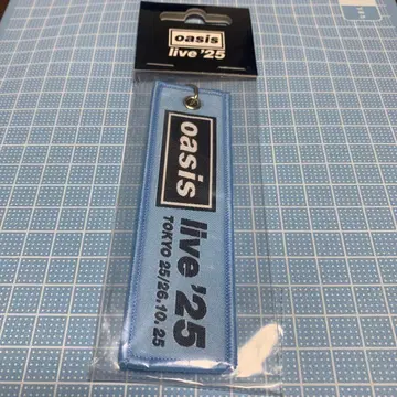 oasis live'25 플라이트 택 키링