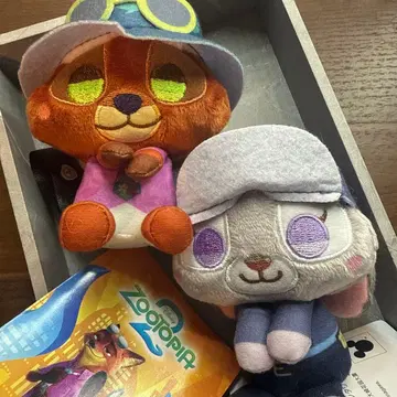 주토피아2 & you 마스코트 2점