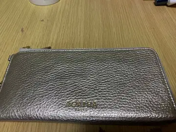 AGATHA 미사용 새상품 샴페인 골드 지갑