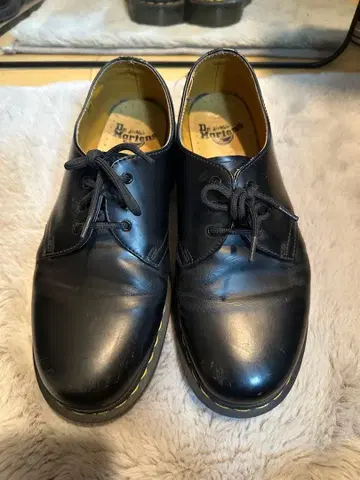 [Dr. Martens] 블랙 레이스업 슈즈 27cm