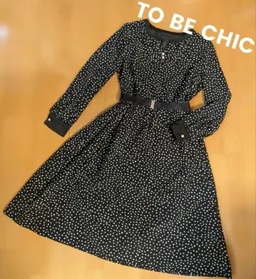 TO BE CHIC 도트 프린트 원피스