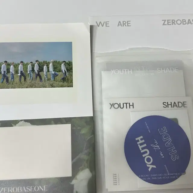 제로베이스원 Youth in the Shade 앨범
